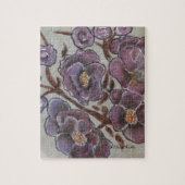 Puzzle Fleurs peintes Frida Kahlo (Vertical)