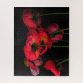 Puzzle Fleurs | Poppies rouges (Vertical)