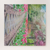 Puzzle Fleurs printanières le long de la promenade en pie (Horizontal)