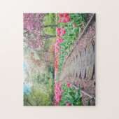 Puzzle Fleurs printanières le long de la promenade en pie (Vertical)