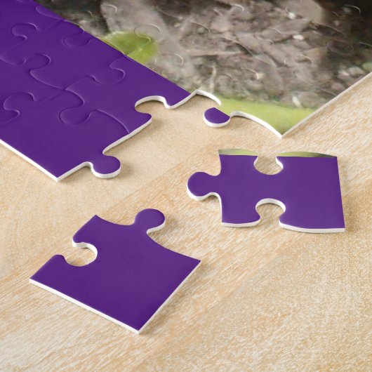 PUZZLE FLEURS PURPLES (Côté)