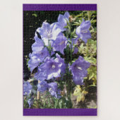 PUZZLE FLEURS PURPLES (Vertical)
