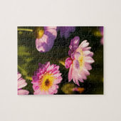 Puzzle Fleurs roses (Horizontal)