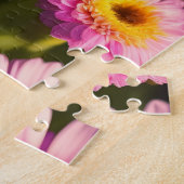 Puzzle Fleurs roses (Côté)