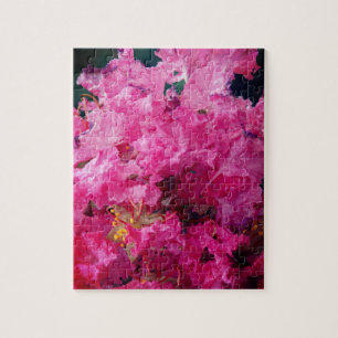 Puzzle Fleurs roses