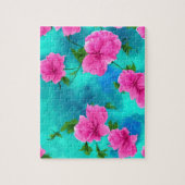 Puzzle Fleurs roses (Vertical)