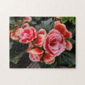 Puzzle Fleurs roses (Horizontal)