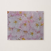 Puzzle Fleurs roses de cerisiers (Horizontal)