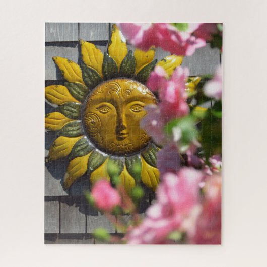Puzzle Fleurs roses et soleil - Martha's Vineyard (Vertical)