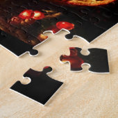 Puzzle Fleurs rustiques Pomegranate Raisins Fruit (Côté)