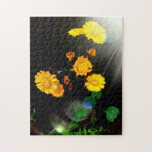 Puzzle Fleurs sauvages au soleil (Vertical)