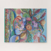 Puzzle Fleurs sauvages australiens peinture à vie (Horizontal)