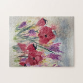 Puzzle Fleurs sauvages avec des pavots (Horizontal)