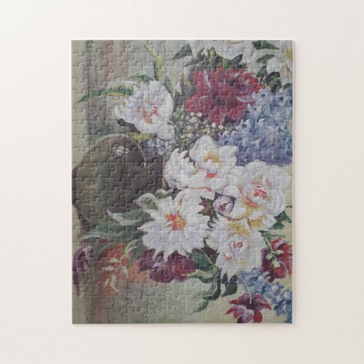 Puzzle Fleurs sauvages en aquarelle (Vertical)