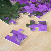 Puzzle Fleurs sauvages violets (Côté)