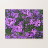 Puzzle Fleurs sauvages violets (Horizontal)