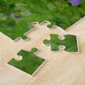 Puzzle Fleurs sauvages violettes (Côté)