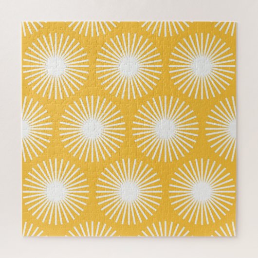 Puzzle Fleurs simples : design sans couture scandinave. (Vertical)