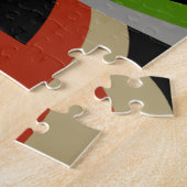 PUZZLE FLEURS TOURBILLON COLORÉES (Côté)