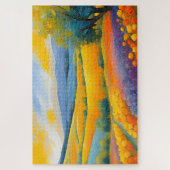 Puzzle "Fleurs Tranquilles" Paysage étendu Provence (Vertical)