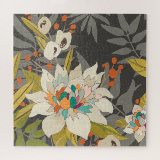 Puzzle Fleurs Tropiques Twilight (Horizontal)