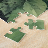 Puzzle Fleurs Verdure Elégante Aquarelle (Côté)