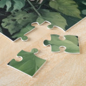 Puzzle Fleurs Verdure Elégante Aquarelle (Côté)