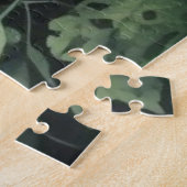 Puzzle Fleurs Verdure Elégante Aquarelle (Côté)