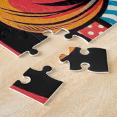 Puzzle Fleurs Vibrantes (Côté)