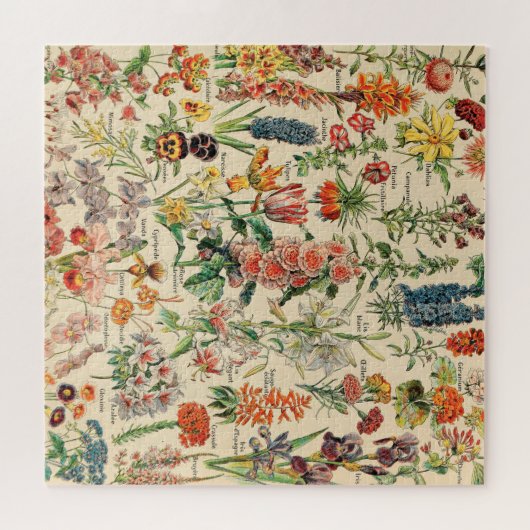 Puzzle Fleurs Vintages (Horizontal)