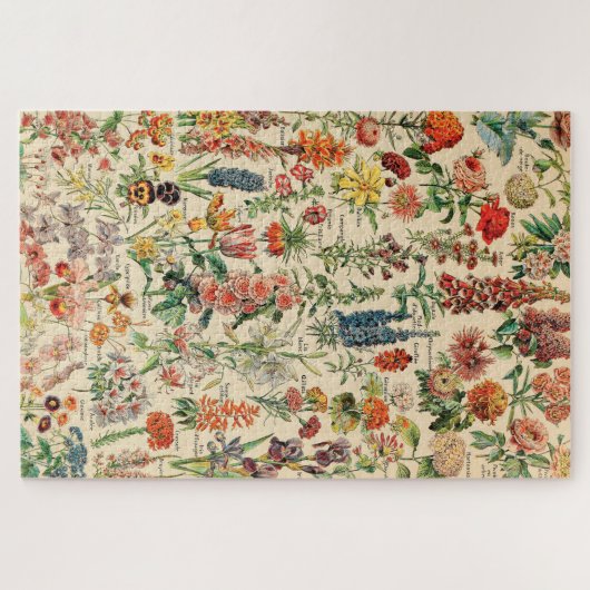 Puzzle Fleurs vintages (Horizontal)