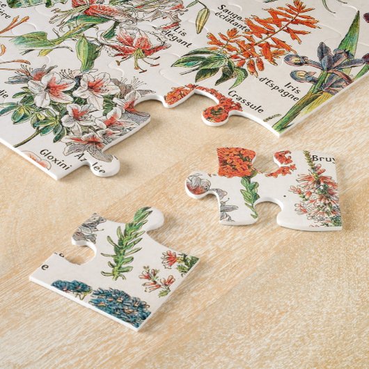Puzzle Fleurs vintages (Côté)