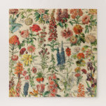 Puzzle Fleurs vintages<br><div class="desc">S'il vous plaît visitez mon magasin pour un design plus intéressant et plus de choix de couleurs. => zazzle.com/colorfulworld*</div>