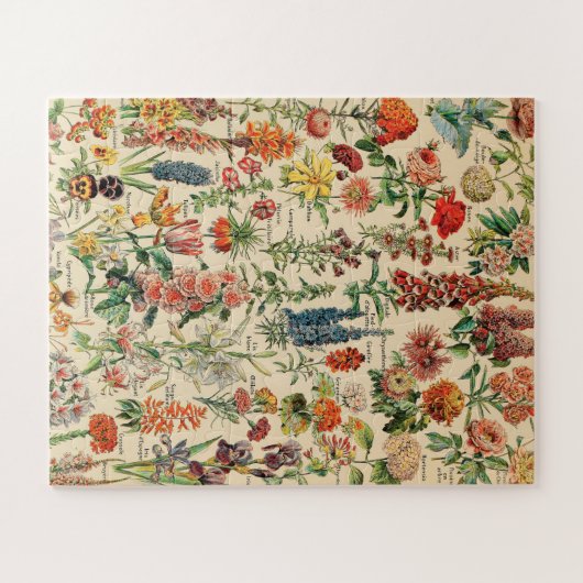 Puzzle Fleurs vintages (Horizontal)