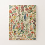 Puzzle Fleurs vintages<br><div class="desc">S'il vous plaît visitez mon magasin pour un design plus intéressant et plus de choix de couleurs.
=> zazzle.com/colorfulworld*</div>