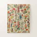 Puzzle Fleurs vintages<br><div class="desc">S'il vous plaît visitez mon magasin pour un design plus intéressant et plus de choix de couleurs. => zazzle.com/colorfulworld*</div>