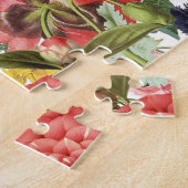 Puzzle fleurs vintages modernes (Côté)