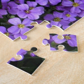 Puzzle Fleurs - Violets (Côté)