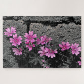 Puzzle Fleurs violettes (Horizontal)