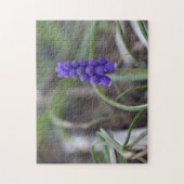 Puzzle Fleurs violettes (Vertical)