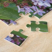 Puzzle Fleurs violettes délicates d'un buisson lilas (Côté)