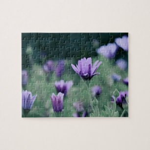 Puzzle Fleurs violettes lavande
