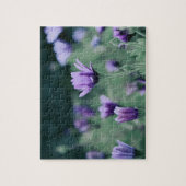Puzzle Fleurs violettes lavande (Vertical)