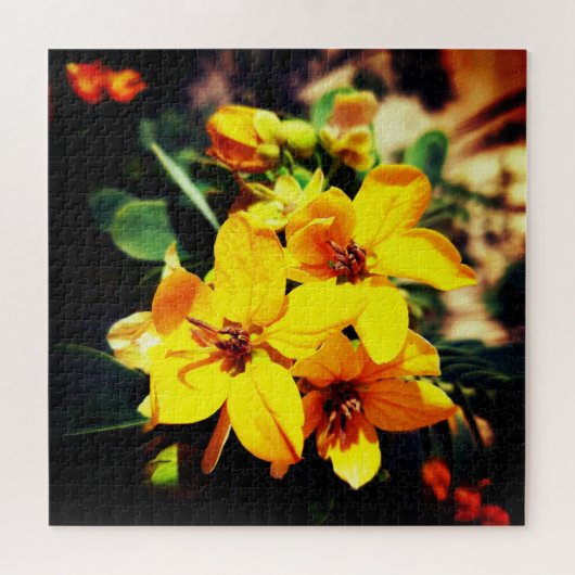 Puzzle Fleurs vives (Horizontal)