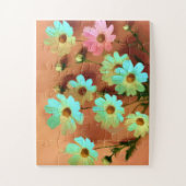 Puzzle Fleurs Zinnia Elegans (Vertical)