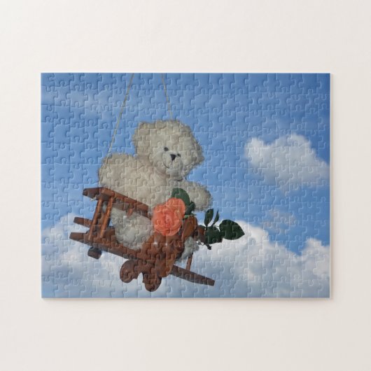 Puzzle Fliegender Teddybär (Horizontal)