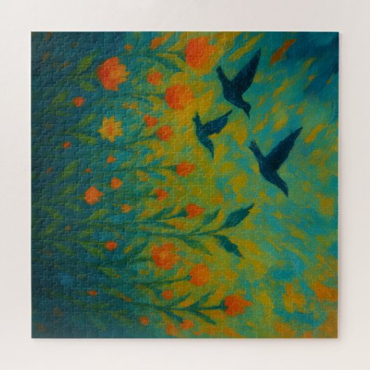 Puzzle Flight Through Color (Horizontal)