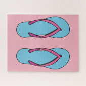 Puzzle Flip Flops de plage (Horizontal)