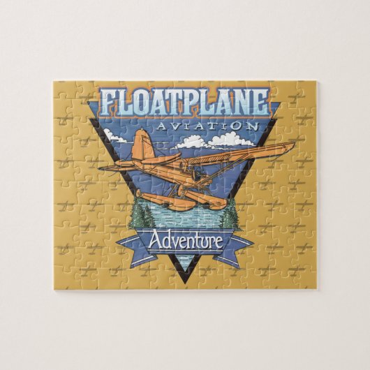 Puzzle Floatplane Aviation Adventure (Horizontal)