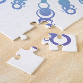 Puzzle Flocon bleu IV (Côté)